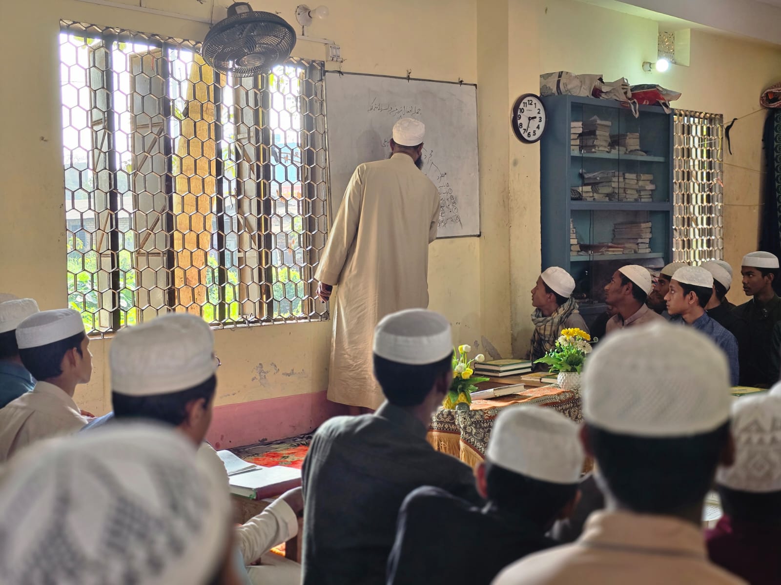 মাদরাসার পাঠদান ব্যাবস্থা